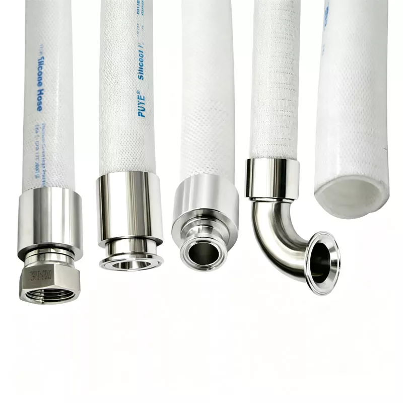 Tri Clamp fleksibel slangefitting og crimp